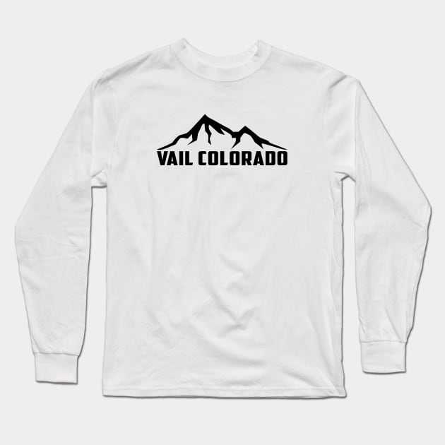 Vail Colorado Skiing Ski Long Sleeve T-Shirt by heybert00